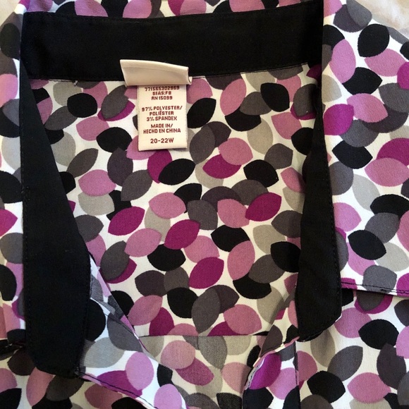 Top/Blouse Covington Woman 20-22 W - Picture 5 of 7